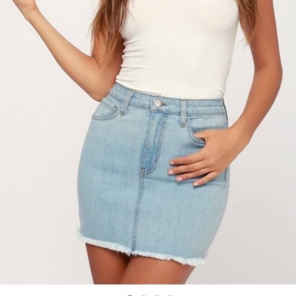 Lulu’s 02 Denim Skirt